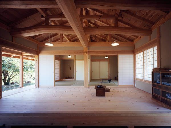 木造伝統構法の日本家屋 鴨川の家 Homify