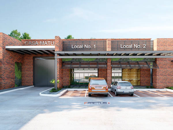 Nave Industrial Con Locales Comerciales Homify