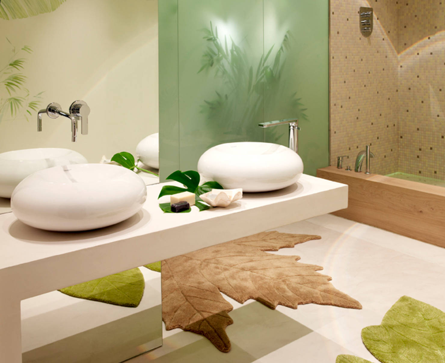 На фото - 12 невероятно красивых ванных комнат в разных стилях
				