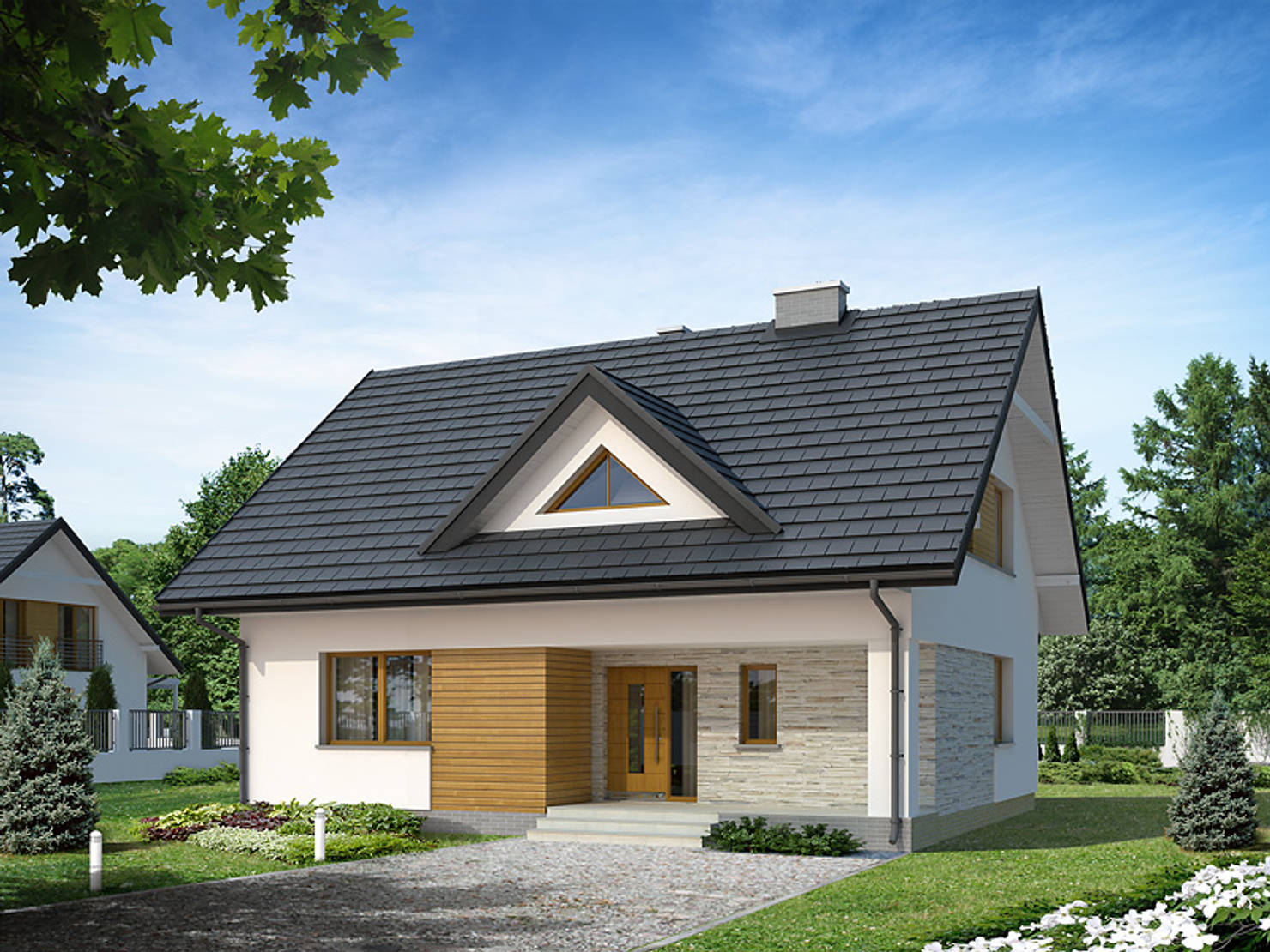 A very cheap home with a lot of space and style