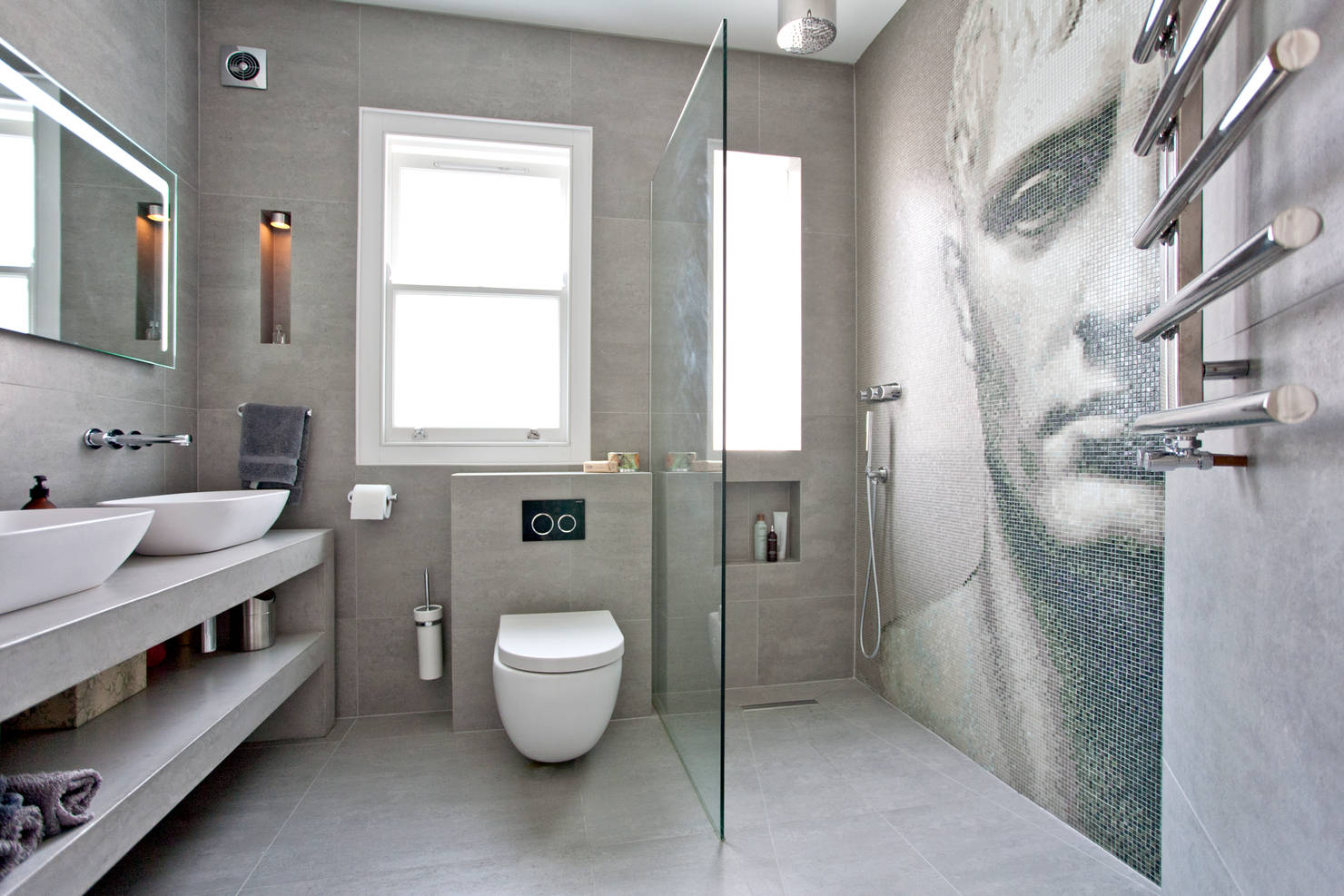 Трендовые идеи для дизайна ванной комнаты: 10 фото