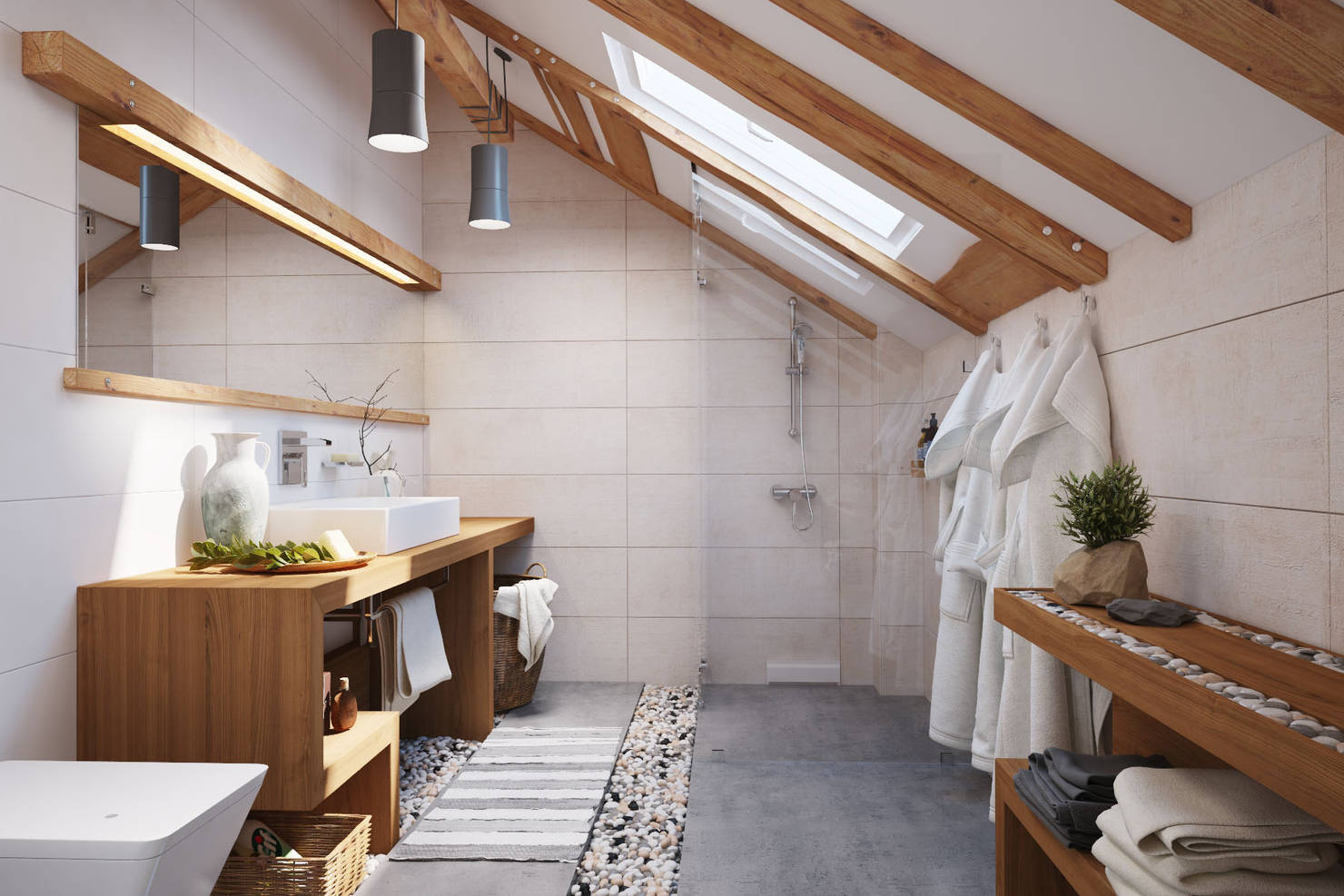 20 современных ванных комнат