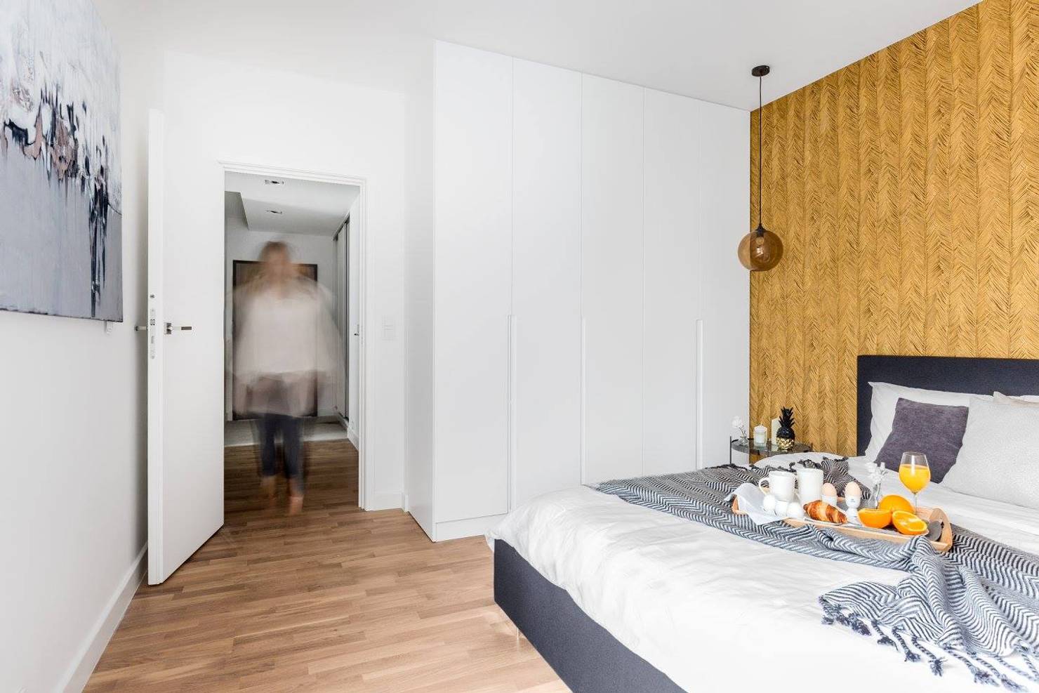 Дизайн двухкомнатной квартиры 55 квадратных метров- фотографии
				