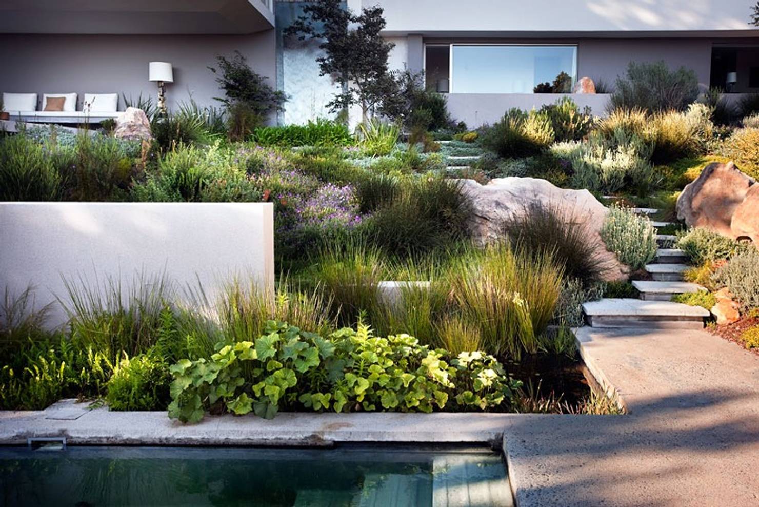 How to design your garden if you're stuck on a slope