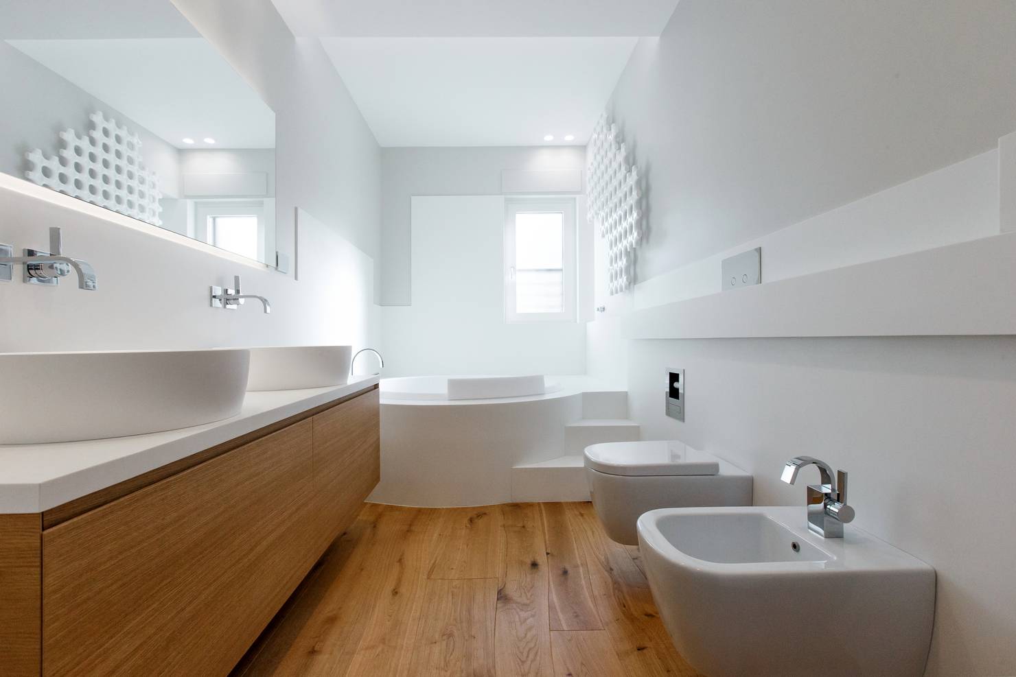 20 современных ванных комнат, которые подарят вам массу идей!