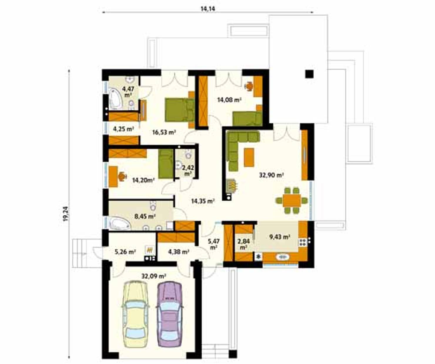The one floor home you've always wanted (with floor plans!)