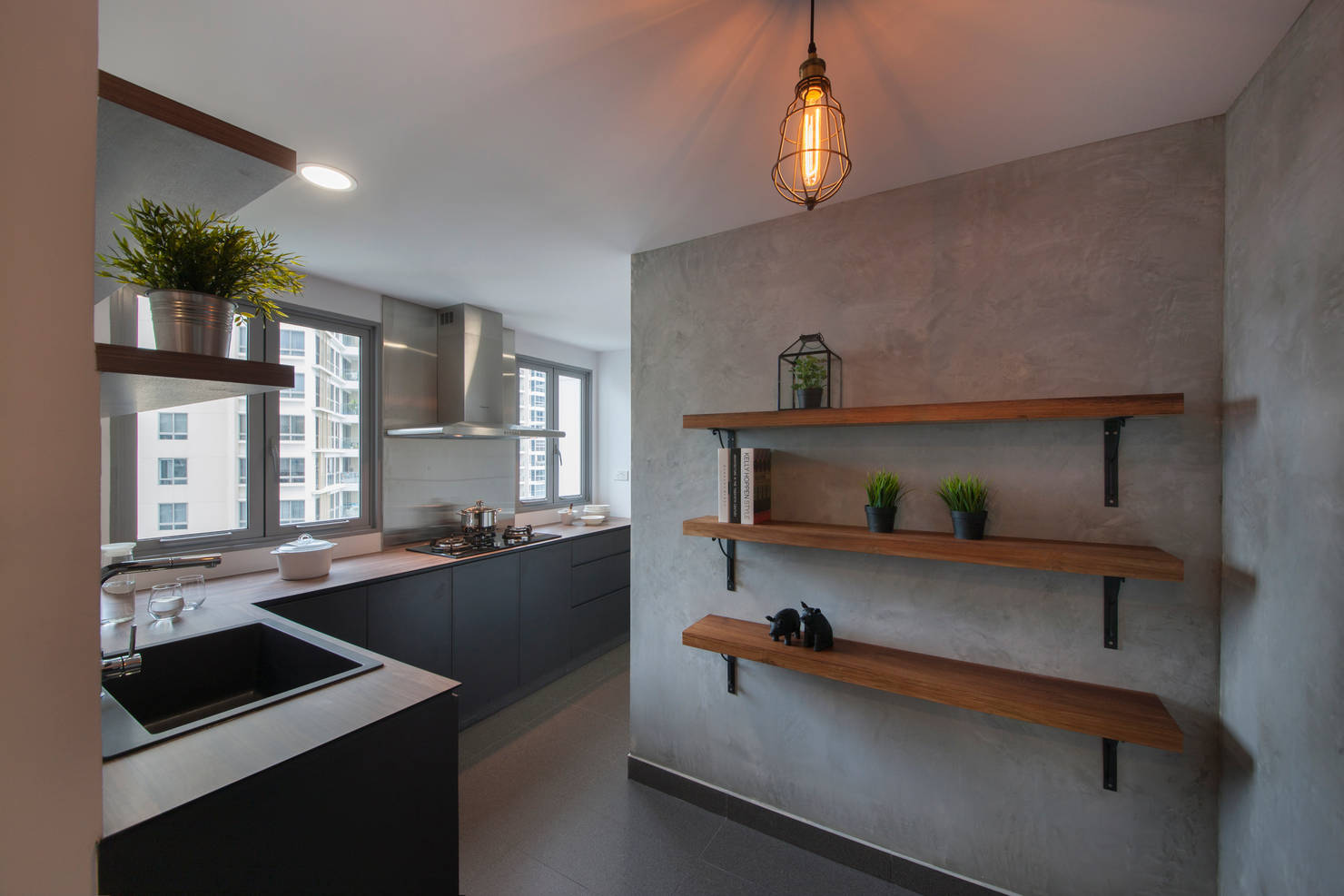 8 estanterías modernas que se verán fantásticas en tu cocina