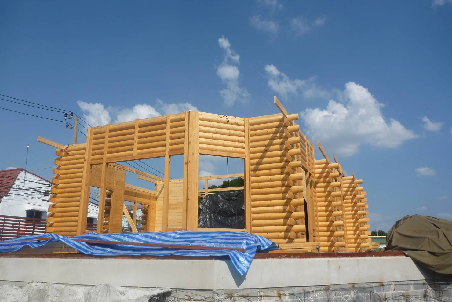 Как строился деревянный дом мечты: шаг за шагом