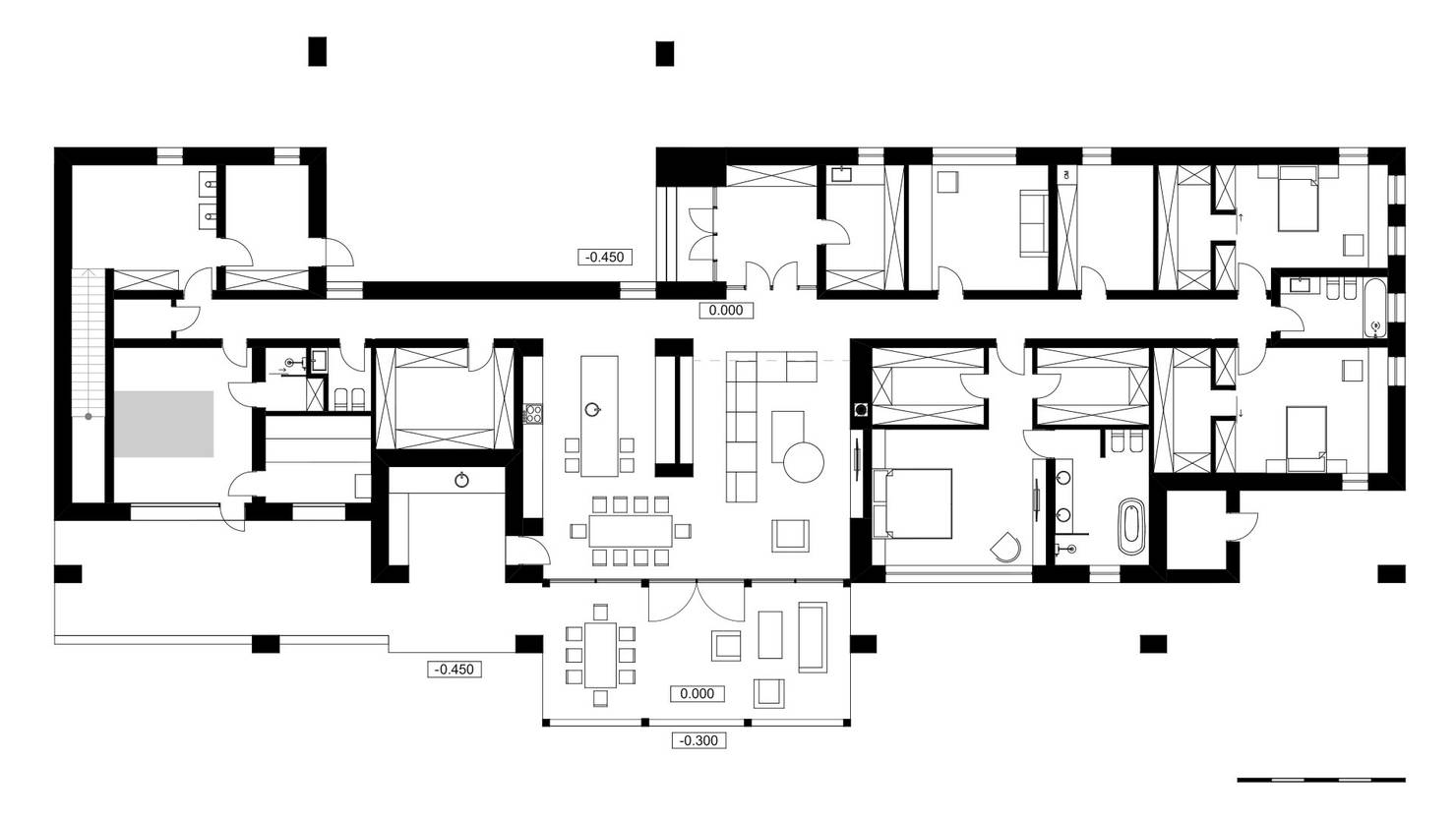 Потрясающий проект дома 360 кв метров + планировка