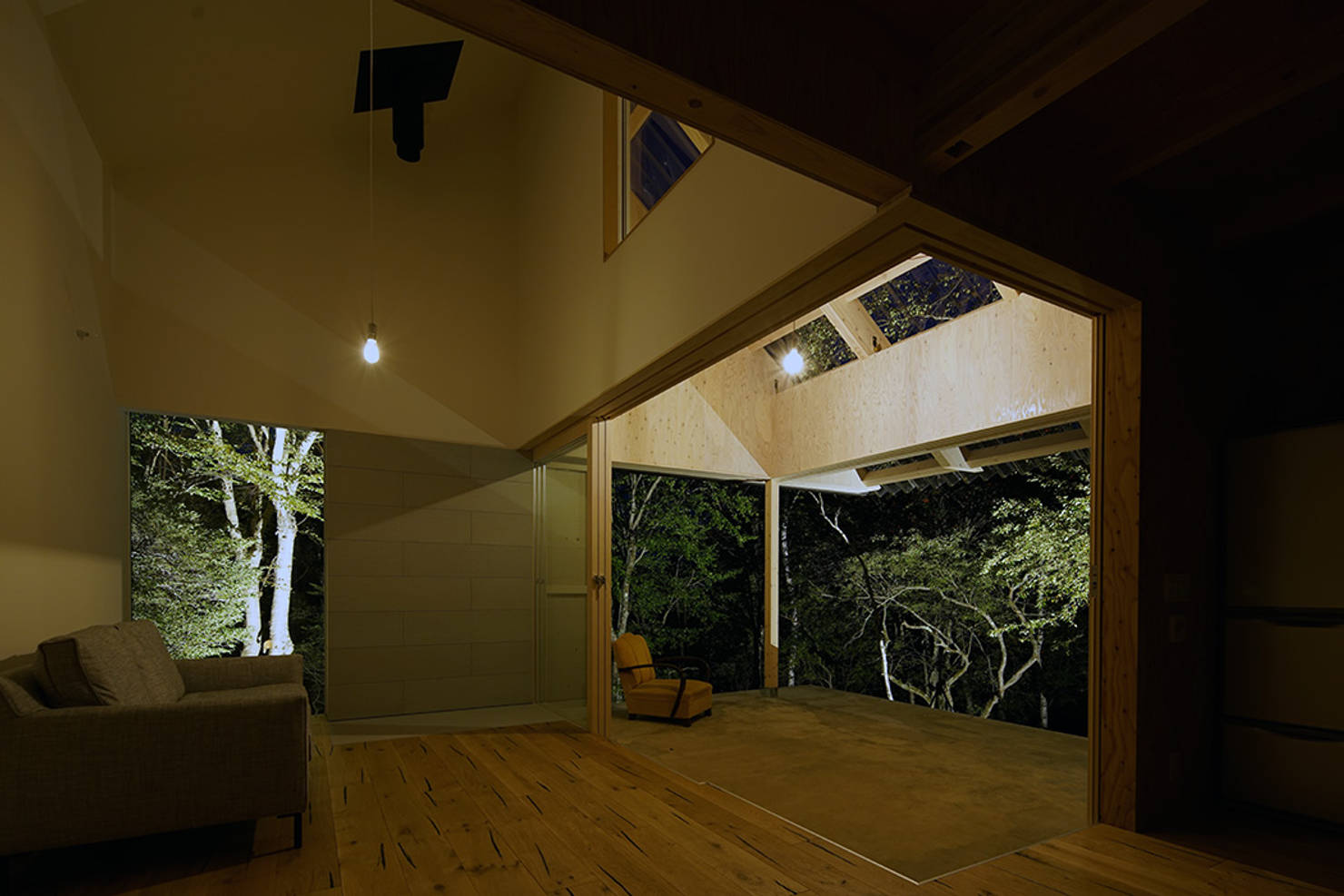 Японский проект недорогого каркасного дома- фотографии
				