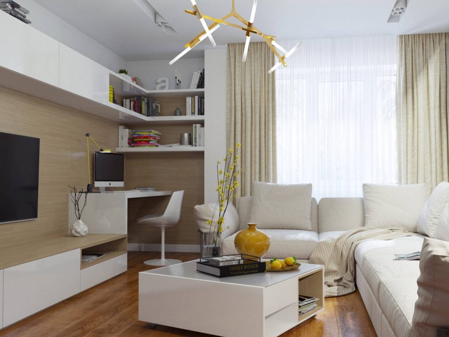 15 идей дизайна маленькой гостиной