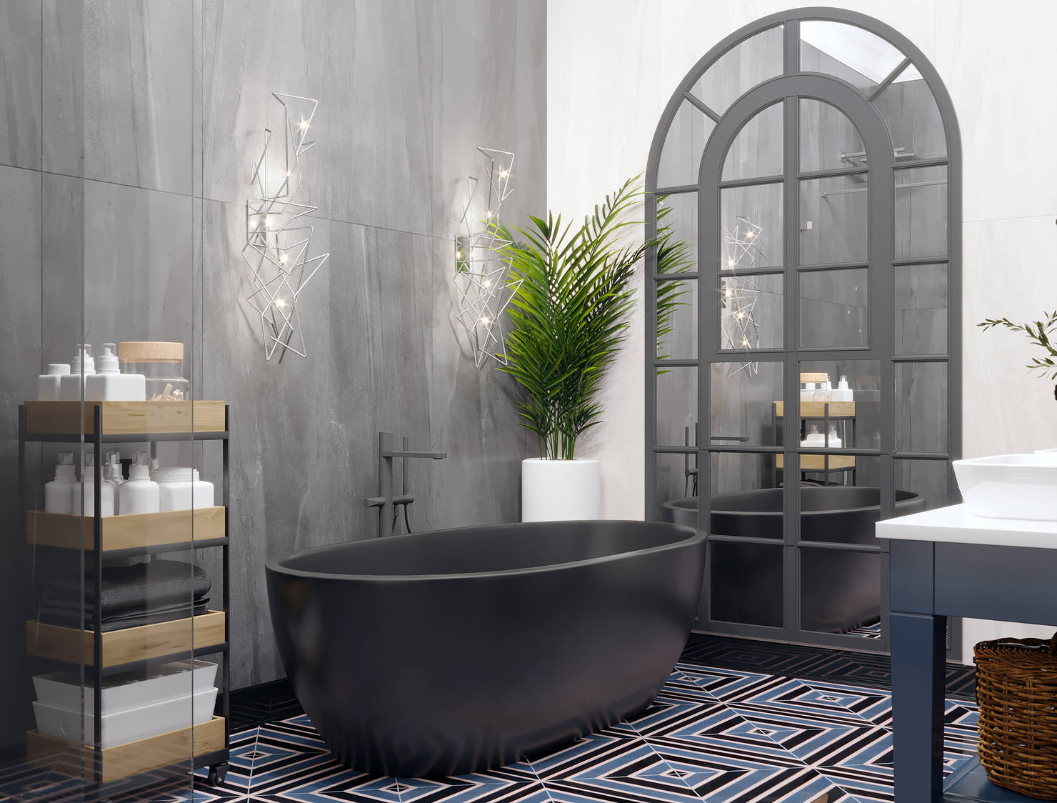 Дизайн ванной комнаты: 16 модных идей