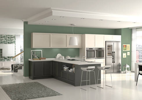NUANCE, IL COLORE CHE ARREDA di AURORA CUCINE | homify NUANCE, IL COLORE CHE ARREDA di AURORA CUCINE | homify