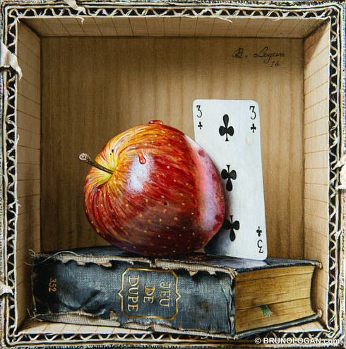 Peinture en trompe-l'oeil de Bruno LOGAN by Peinture en ...