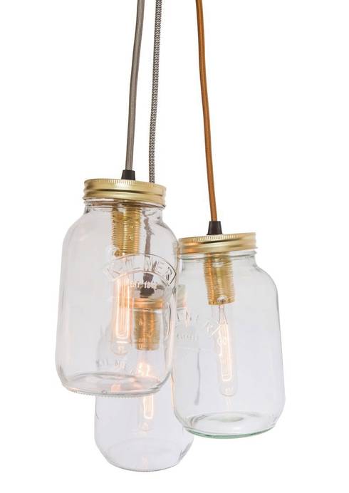 Jam Jar Lights Limelace Co Uk By Lime Lace Eclectic Interiors Jam Jar Lights Limelace Co Uk Modern Living Room By Lime Lace