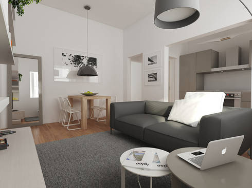 Appartamento Firenze by CSP2 studio | homify Appartamento Firenze by CSP2 studio | homify