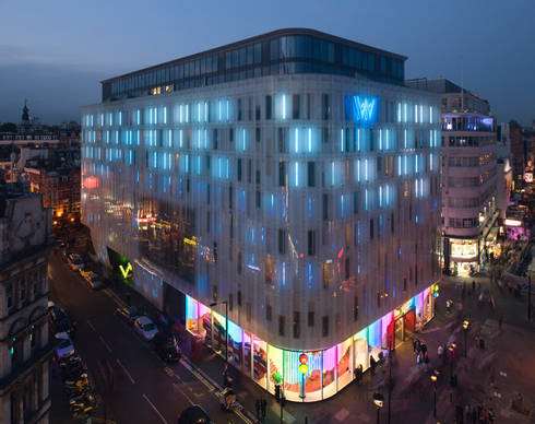 W Hotel Leicester Square London By Macspec Homify W Hotel Hotels By Macspec