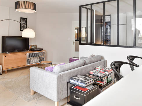 Création d\'une chambre dans une pièce à vivre d\'un appartement à ... Création d\'une chambre dans une pièce à vivre d\'un appartement à ...