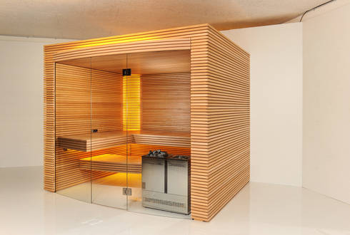 Sauna nach Mass von Küng Sauna& Spa AG | homify Sauna nach Mass von Küng Sauna& Spa AG | homify