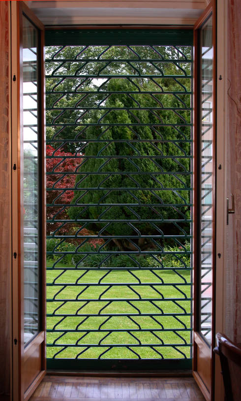 Le grate per finestre in 10 idee Griglie per finestre