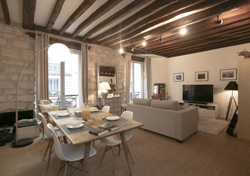 Décoration d\'un appartement ancien von Xavier Lemoine Architecture d ... Décoration d\'un appartement ancien von Xavier Lemoine Architecture d ...