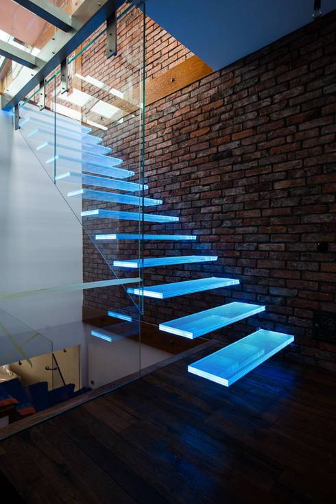 corridor, hallway & stairs by kaiser schody sp. z o.o.