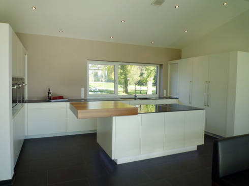 {Kücheninseln
60} Loft Küche mit Kücheninsel by teamlutzenberger | homify | {Kücheninseln
60}