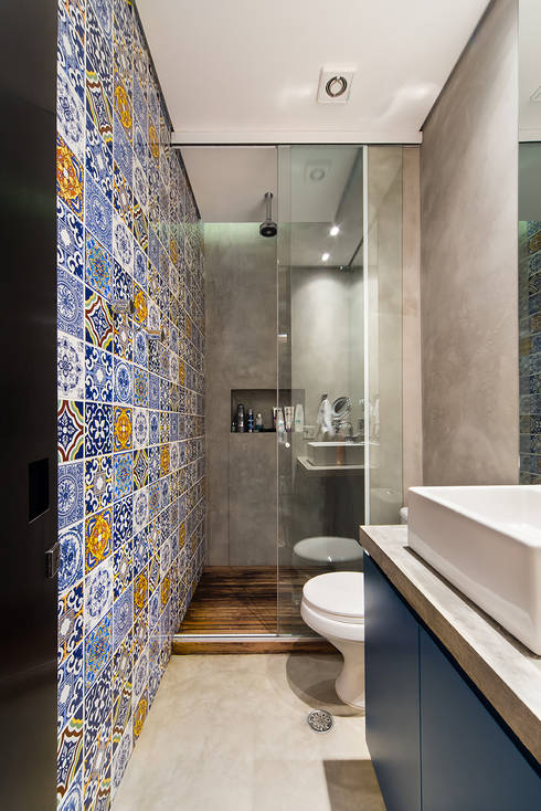  حمام تنفيذ Casa100 Arquitetura