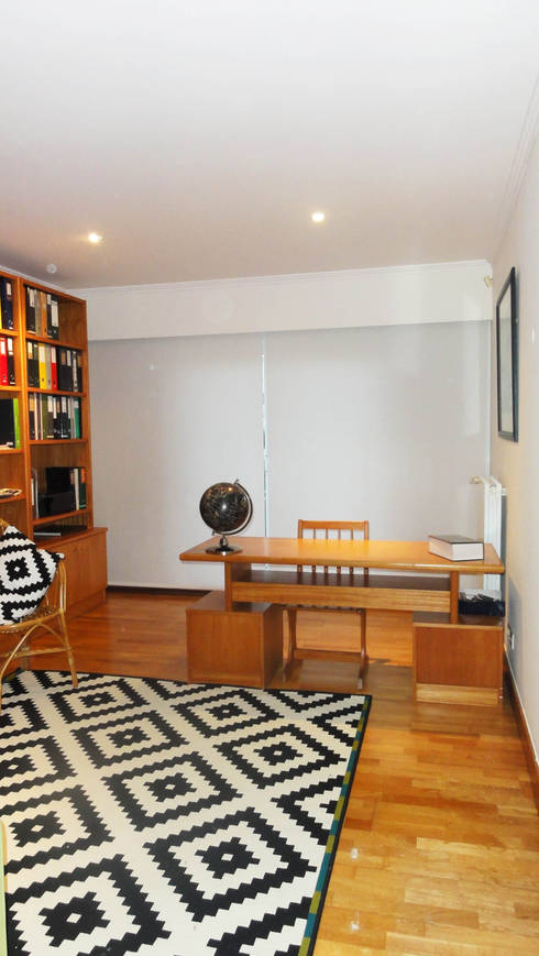 MORADIA  MÃE D`ÁGUA: Escritório  por ARQAMA - Arquitetura e Design Lda