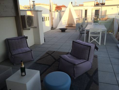 Designer Outdoor-Möbel auf Dachterrasse in Wien von Wohndesign ... Designer Outdoor-Möbel auf Dachterrasse in Wien von Wohndesign ...