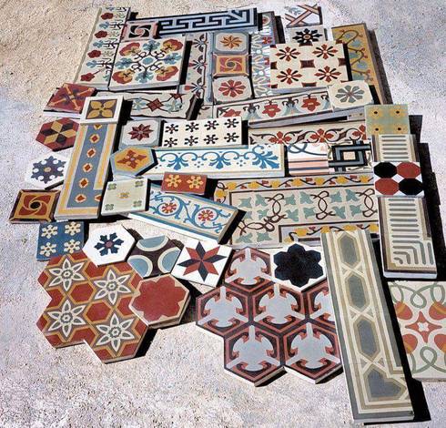 Pavimenti liberty cementine,graniglie di marmo e non solo di ... Pavimenti stile liberty