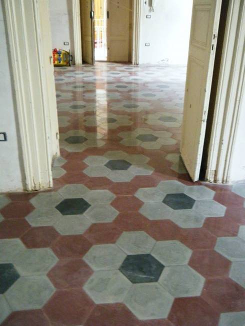 Pavimenti liberty cementine,graniglie di marmo e non solo di ... Pavimenti stile liberty