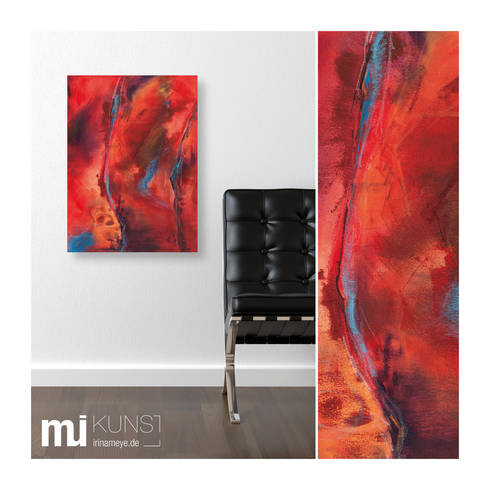 ORIGINAL Abstrakte Kunst / moderne Malerei auf Leinwand \ ORIGINAL Abstrakte Kunst / moderne Malerei auf Leinwand \