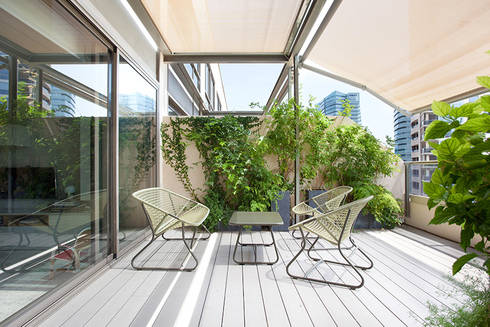 Balconies, verandas & terraces photos by yanina mazzei fotog.