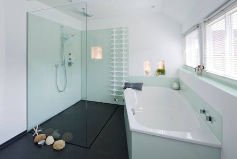 {Dusche
75} baqua - Manufaktur für Bäder: Bodengleiche Dusche | homify | {Dusche
75}