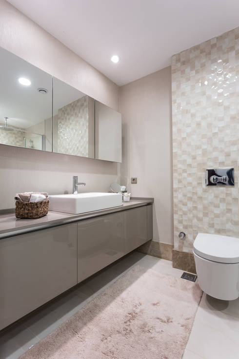 Treso İç Mimarlık – R.K. Konutu:  tarz Banyo