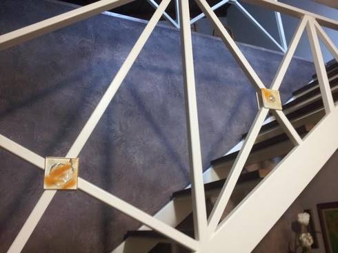 Formelle realizzate in vetrofusione di artificio di anna cagnoni ... Decorazione Ringhiera Scala
