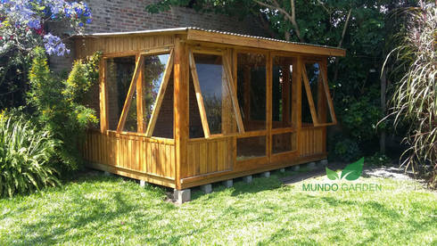 JARDÍN DE INVIERNO / LIVING EXTERIOR, profesjonalista: Mundo Garden