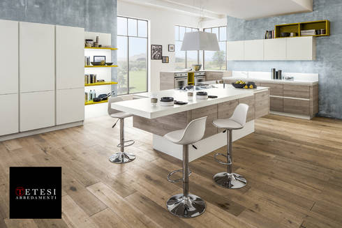 Cucina Moderne Arrex di Tetesi Arredamenti - Art Innovation | homify Cucina Moderne Arrex di Tetesi Arredamenti - Art Innovation | homify