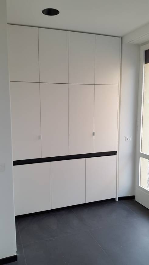 Minicucine cucina a monoblocco scomparsa da cm.185 con ante ... Mini cucine torino