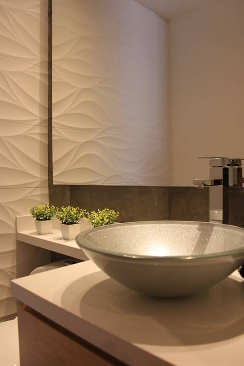 Azulejos para baños pequeños: diseños y combinaciones