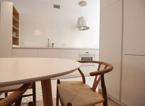Diseño de Cocina Americana de Línea 3 Cocinas Madrid | homify Diseño de Cocina Americana de Línea 3 Cocinas Madrid | homify