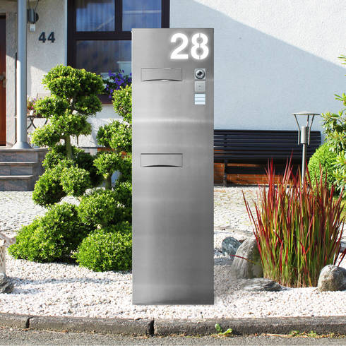 Thorwa® Design Briefkästen und Säulen von Thorwa Metalltechnik homify