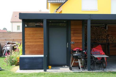 Design Metallcarport Leipzig von Stahlzart® | homify Design Metallcarport Leipzig von Stahlzart® | homify