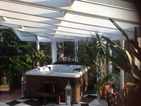 Wintergarten als Wellness-Oase von Gracja | homify Wintergarten als Wellness-Oase von Gracja | homify