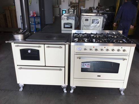 cucina n. 5 tradizionale e gas ILVE da 90 x 60 di ZADRA ...