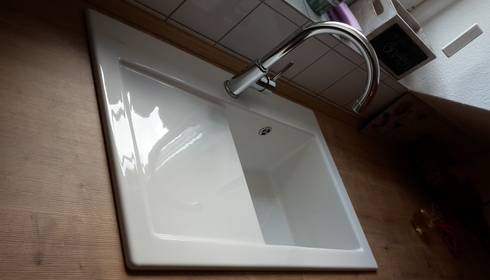 Keramikspüle Subway 45 von Villeroy & Boch von EUE Hamburg | homify Keramikspüle Subway 45 von Villeroy & Boch von EUE Hamburg | homify