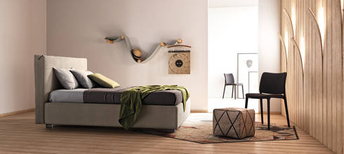 Letti matrimoniali di design made in Italy von Viadurini | homify Letti matrimoniali di design made in Italy von Viadurini | homify