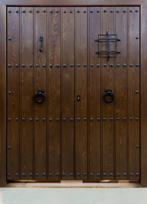 Estos diseños de puertas de madera darán personalidad a tu casa