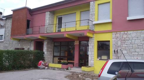 Ristrutturazione completa dell edificio, rifacimento del tetto e ... Rifacimento del tetto